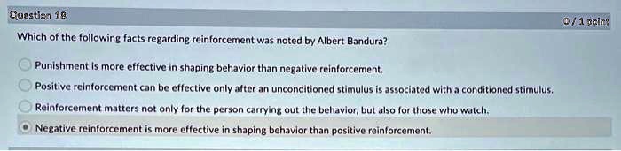 Bandura discount positive reinforcement