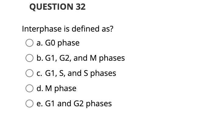 G1 versus G0 question?