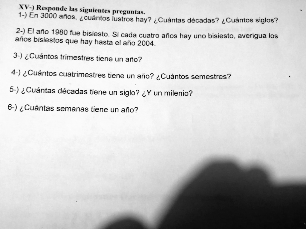 SOLVED Facil y rapido ) fast plsss FV) Responde las siguientes 1) En 3000 años. 'cuantos SOLVED Facil y rapido ) fast plsss FV) Responde las siguientes 1) En 3000 años. 'cuantos