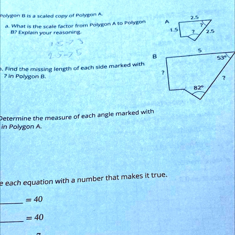 SOLVED: 'Looking For The Answer For The Second One Polygon B I5 Scaled ...