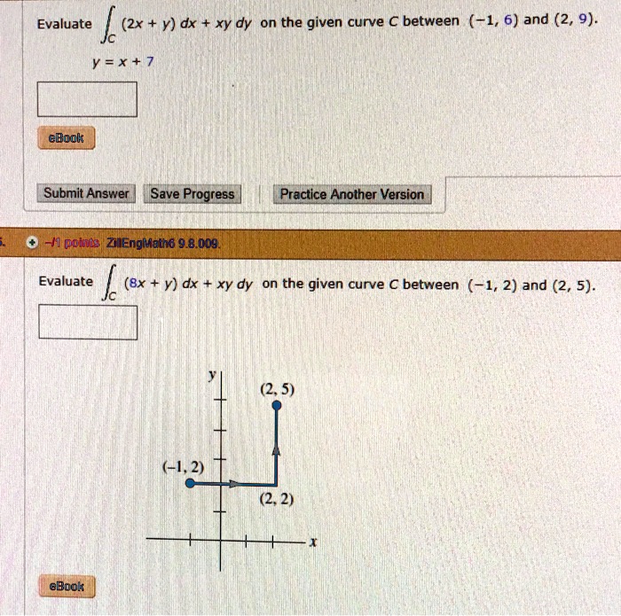 Evaluatek 2x Y Dx Xy Dy On The Given Curve C Bet Itprospt Evaluatek 2x Y Dx Xy Dy On The Given Curve C Bet Itprospt