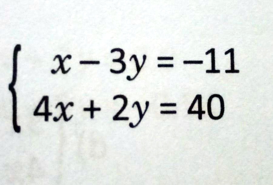 x y 12 3x y 20 metodo de substituição