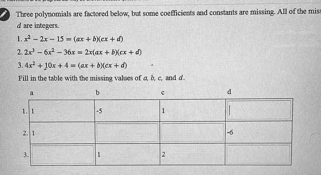 solved-three-polynomials-are-factored-below-but-some-coefficients-and