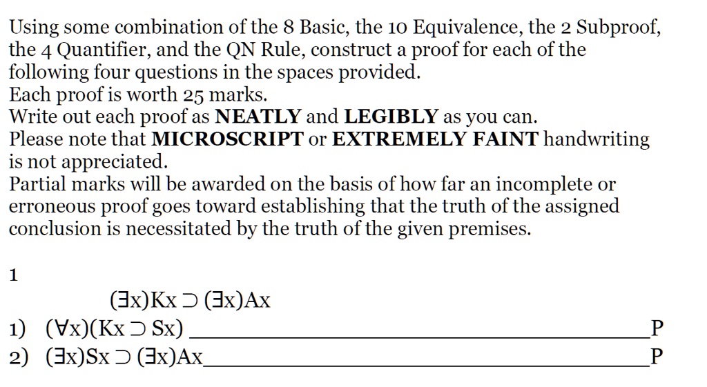 Solved Using Some Combination Of The 8 Basic The 10 Equivalence The