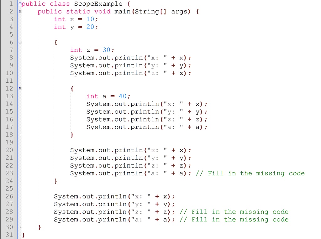 SOLVED: Texts: Question 3 [33 marks] All Java method declarations ...