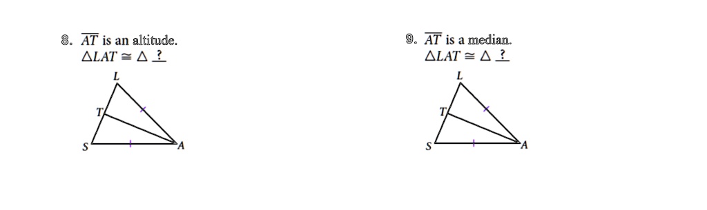 at is an altitude alat 4  9 at is a median alat 4  55662