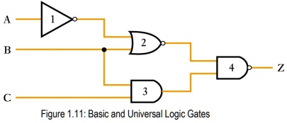 SOLVED: 1. Construct the given circuit in Figure 1.11 on your Multisim ...