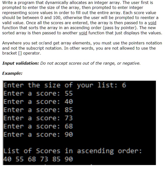 [GET ANSWER] Write a program that dynamically allocates an integer ...