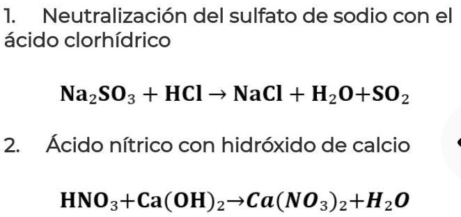 SOLVED: balance de las siguientes ecuaciones utilizando el método del ...