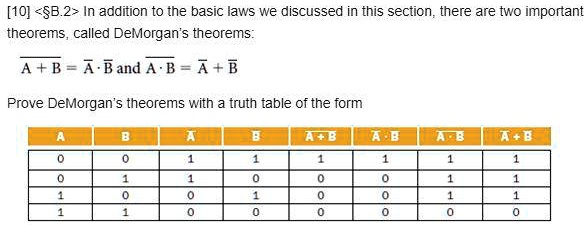 SOLVED: [10] In addition to the basic laws we discussed in this section ...