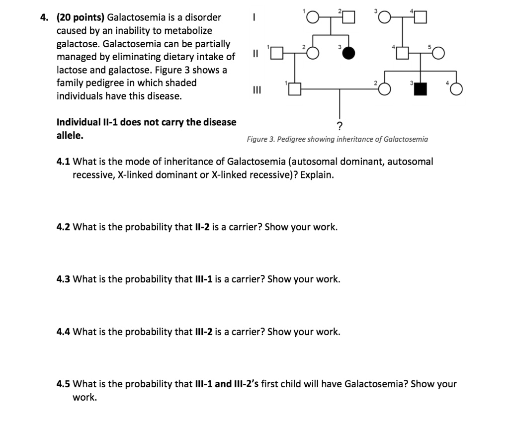 SOLVED: Galactosemia is a disorder caused by an inability to metabolize ...