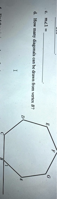 SOLVED: How Many Diagonals Can Drawn From 1