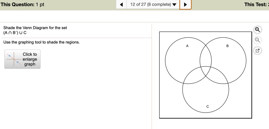 SOLVED: This Question: pt 12 of 27 (8 complete) This Test: Shade the ...