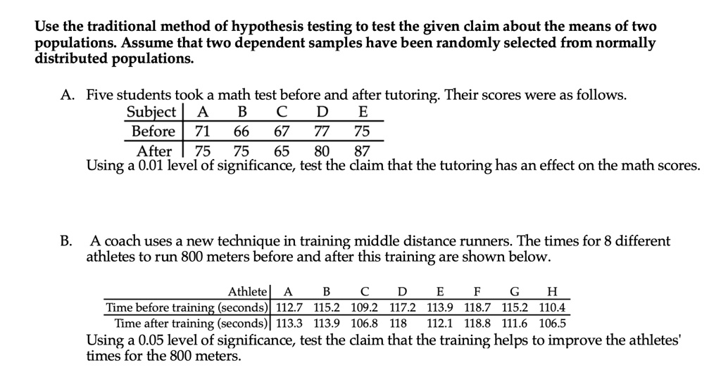 solved-use-the-traditional-method-of-hypothesis-testing-to-test-the