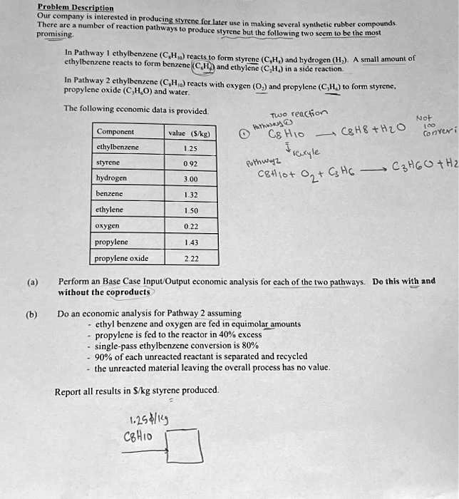 SOLVED Texts Can someone help me out on part a b? Problem Description