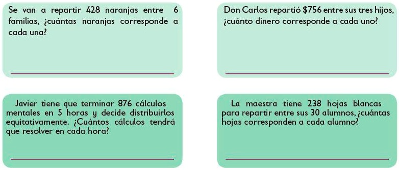 SOLVED: me ayudan en estos 4 problemas doy coronita Se van repartir 428