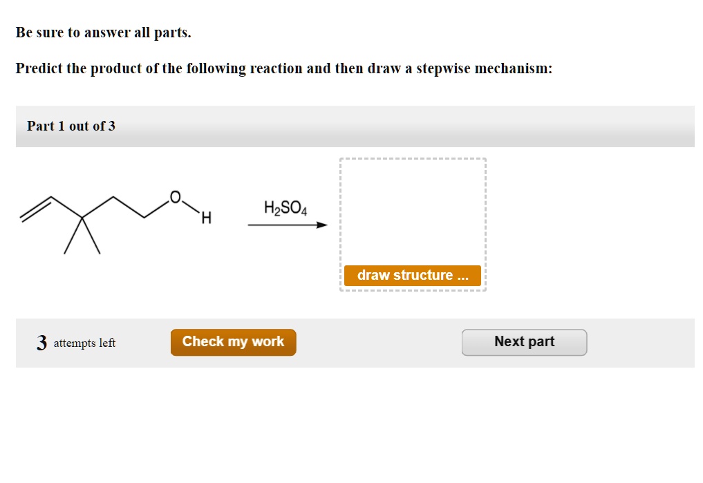 Predict The Product Of The Following Reaction