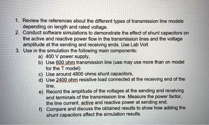 SOLVED: Review The References About The Different Types Of Transmission ...