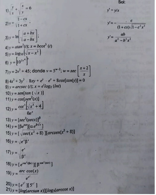 Solved Sol Y Ylx 2 V C I Cr V1 Cr U Bx 3 A Bx Ay Alan T X or T 5 Y Logio Vx X Eko 6 Ty 2v 45 Donde V 5