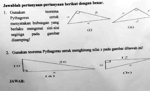 SOLVED: Jawab Sama Caranya Kak Plis Jawablah Pertanyaan-pertanyaan ...