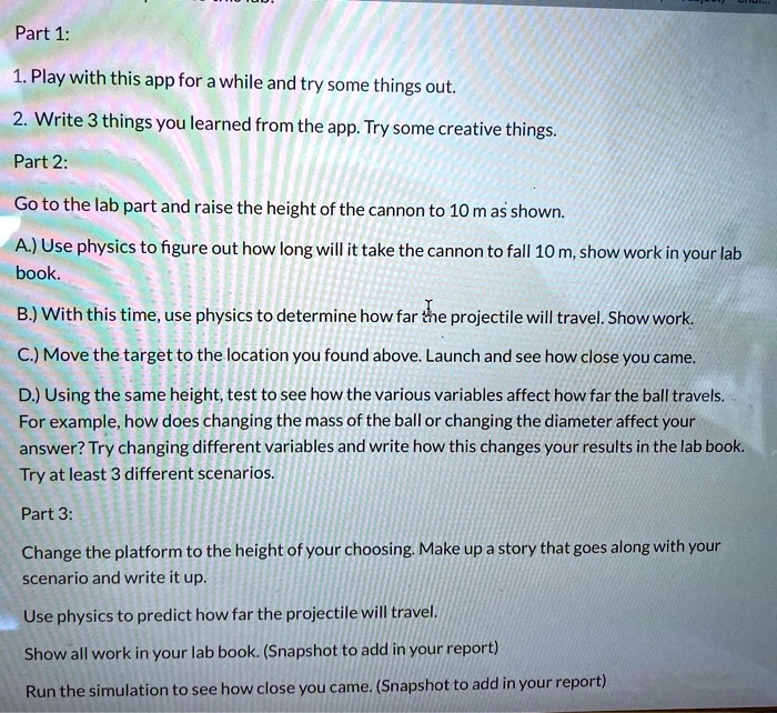 Solved Part 1 1 Play With This App For A While And Try Some Things Out 2 Write 3 Things You Learned From The App Try Some Creative Things Part 2 Go