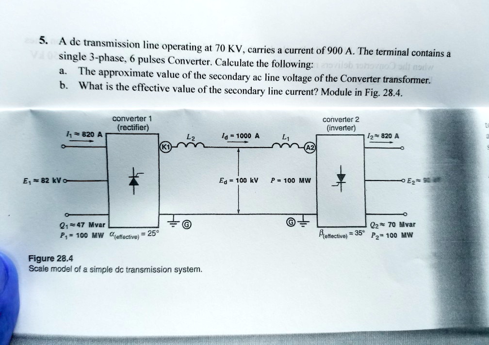 SOLVED NEED ASAP PLEASE! single 3phase,6 pulses Converter.Calculate
