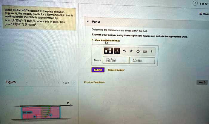 SOLVED: When the force P is applied to the plate shown in Figure 1, the ...