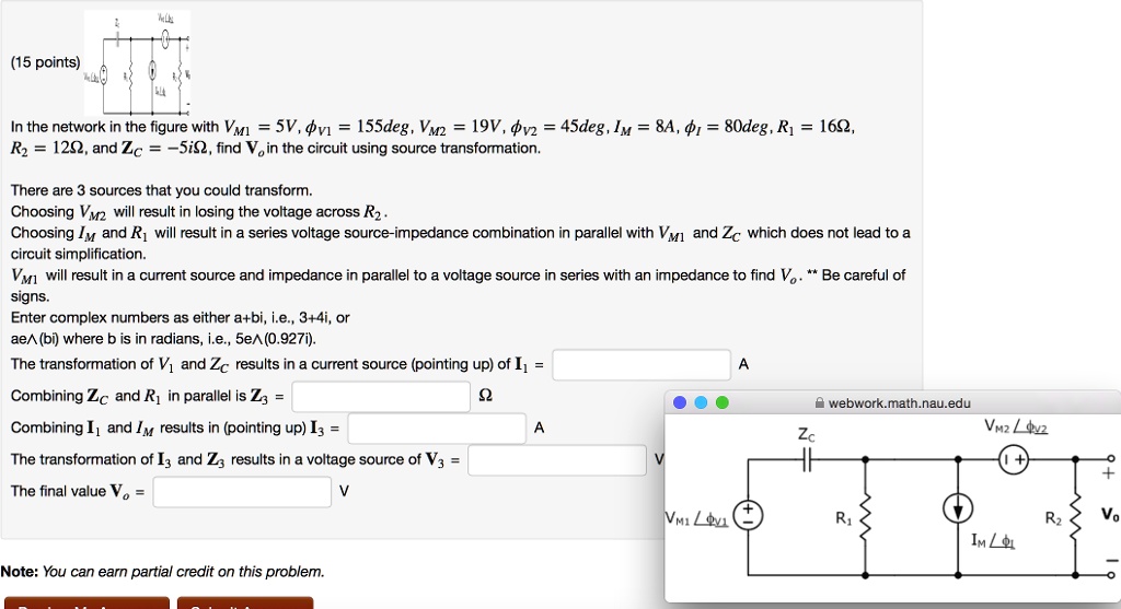 15 points in the network in the figure with ...