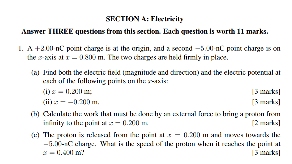 electrical find answer at: https: Images High... SECTION A: Electricity Answer THREE questions from this...