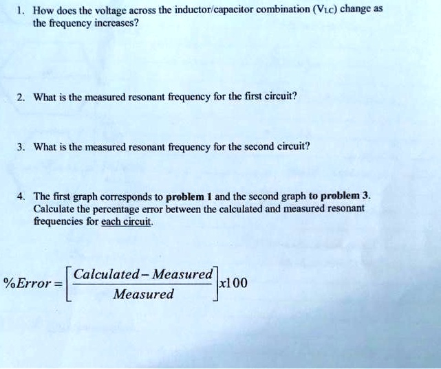 SOLVED How does the voltage across the inductor/capacitor combination