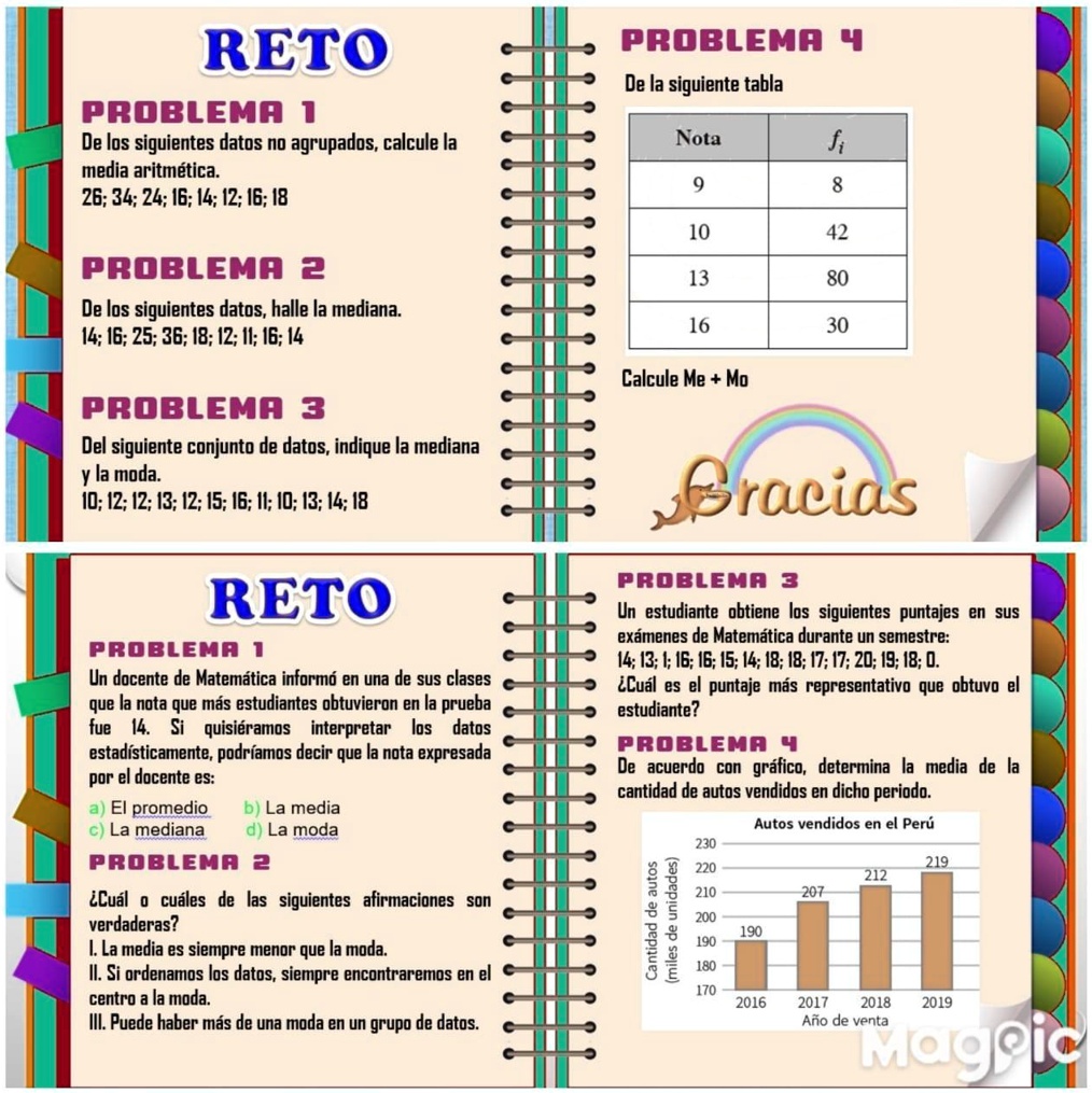 SOLVED: Ayuda Plis Para Hoy RETO PROBLEMA 1 De Los Siguientes Datos No ...