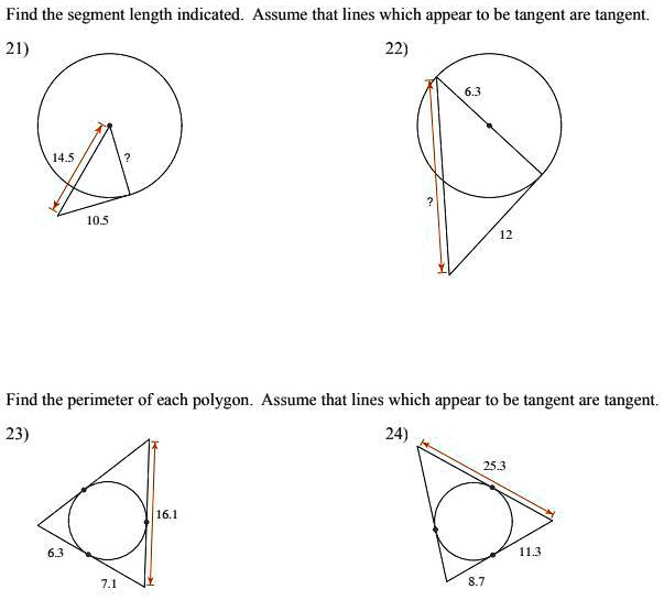 SOLVED: 'Geometry Unit 10 Review Pls Help Its ASAP Find The Segment ...