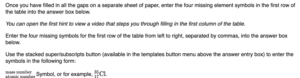 SOLVED Once you have filled in all the gaps on a separate sheet