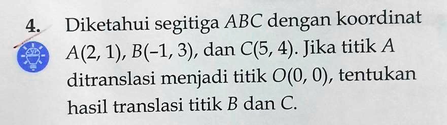 SOLVED: Soal Hots Kelas Xi Bab Tranformasi Geometri(soal Di Gambar) 5i ...