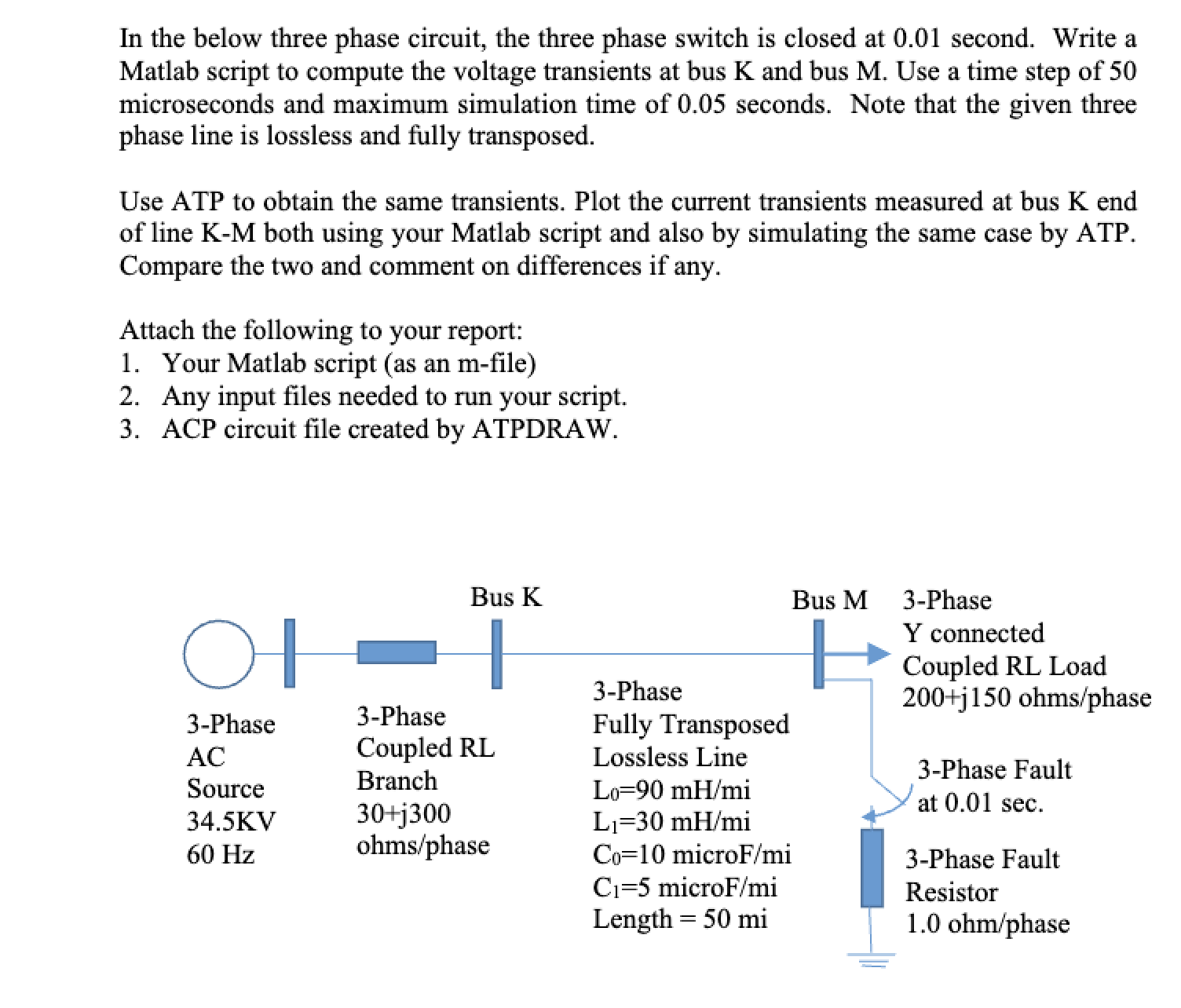 in the below three phase circuit the three phase switch is closed at ...