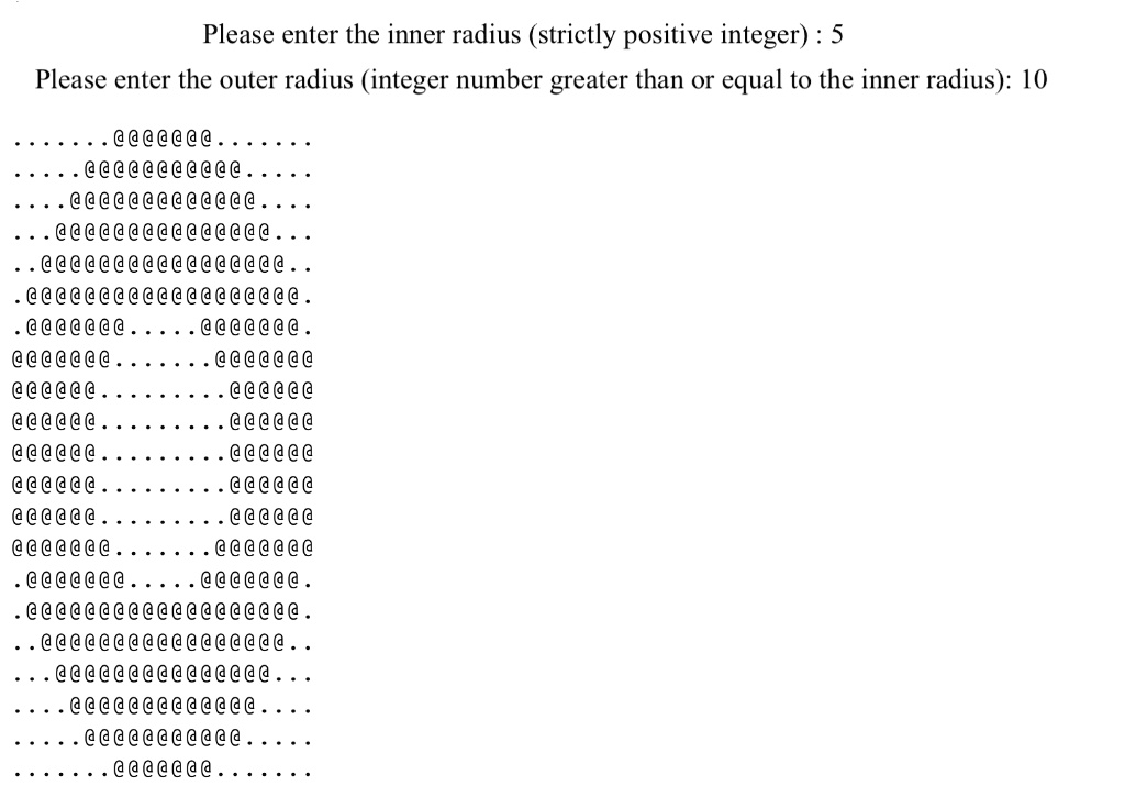 SOLVED: IN PYTHON : Write a program that displays in the terminal ...