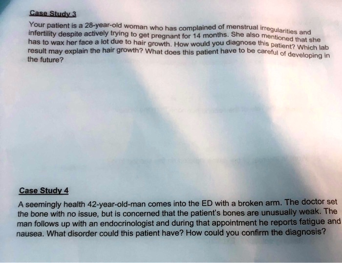 SOLVED Case Study 4 The Future? A seemingly healthy 42yearold man