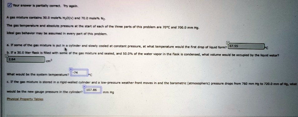 A gas under pressure 2025 of 74 mm hg