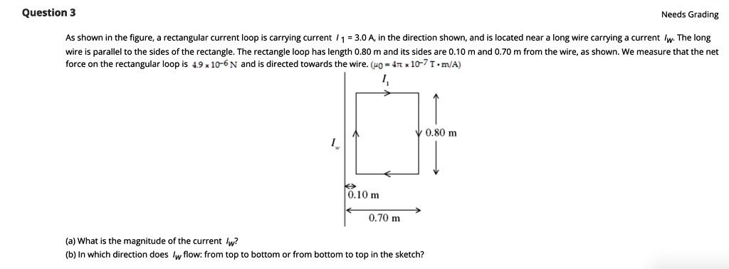 SOLVED: Question 3 Needs Grading As shown in the figure;, rectangular ...