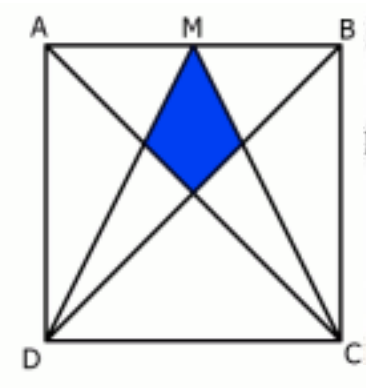 Total Abcd SOLVED: ABCD is a square. M is the mid-point of the side AB. By ...