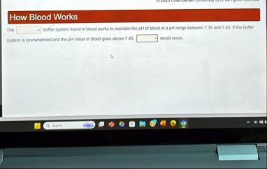 how blood works the buffer system found in blood works to maintain the ph of blood at a ph range between 735 and 745 if the buffer system is overwhelmed and the ph value of blood goes above  93801