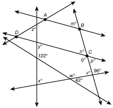 SOLVED: In the following image, line AB is parallel to line CD, and ...