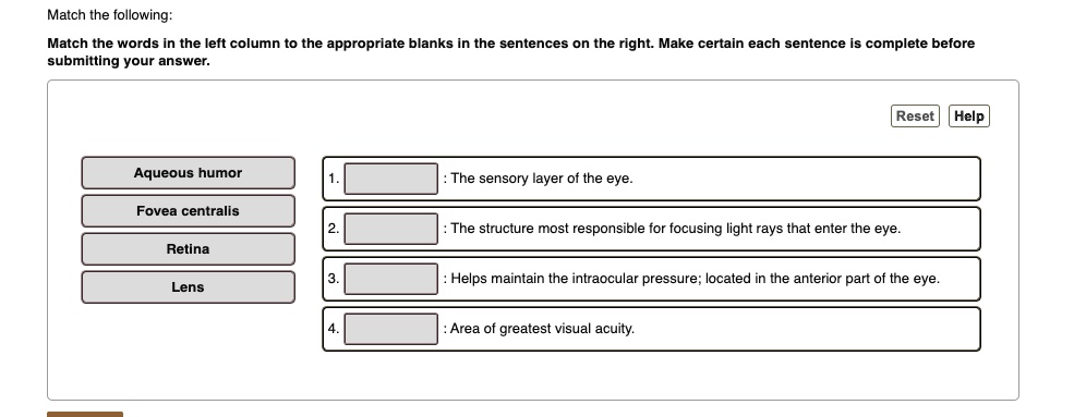 Solved] ADULART Match the word or phrase in the left column with