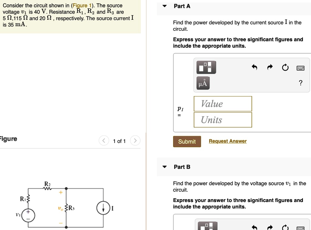 consider the circuit shown in figure 1the source voltage u1 is 40 ...