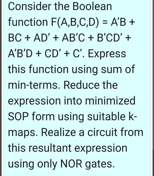 SOLVED: Please Send Correct Answer Only And Make It Fast I Have Only 30 ...