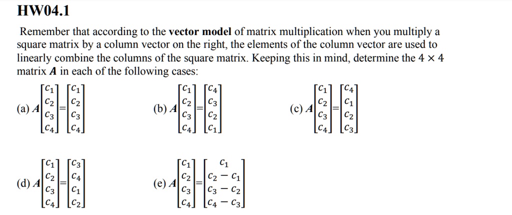 hw041 remember that according to the vector model of matrix ...