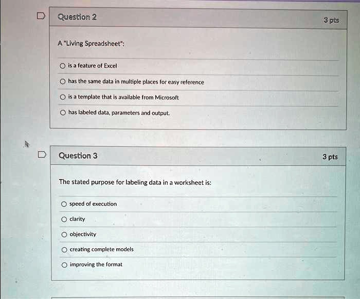 SOLVED: need help Question2 3pts A