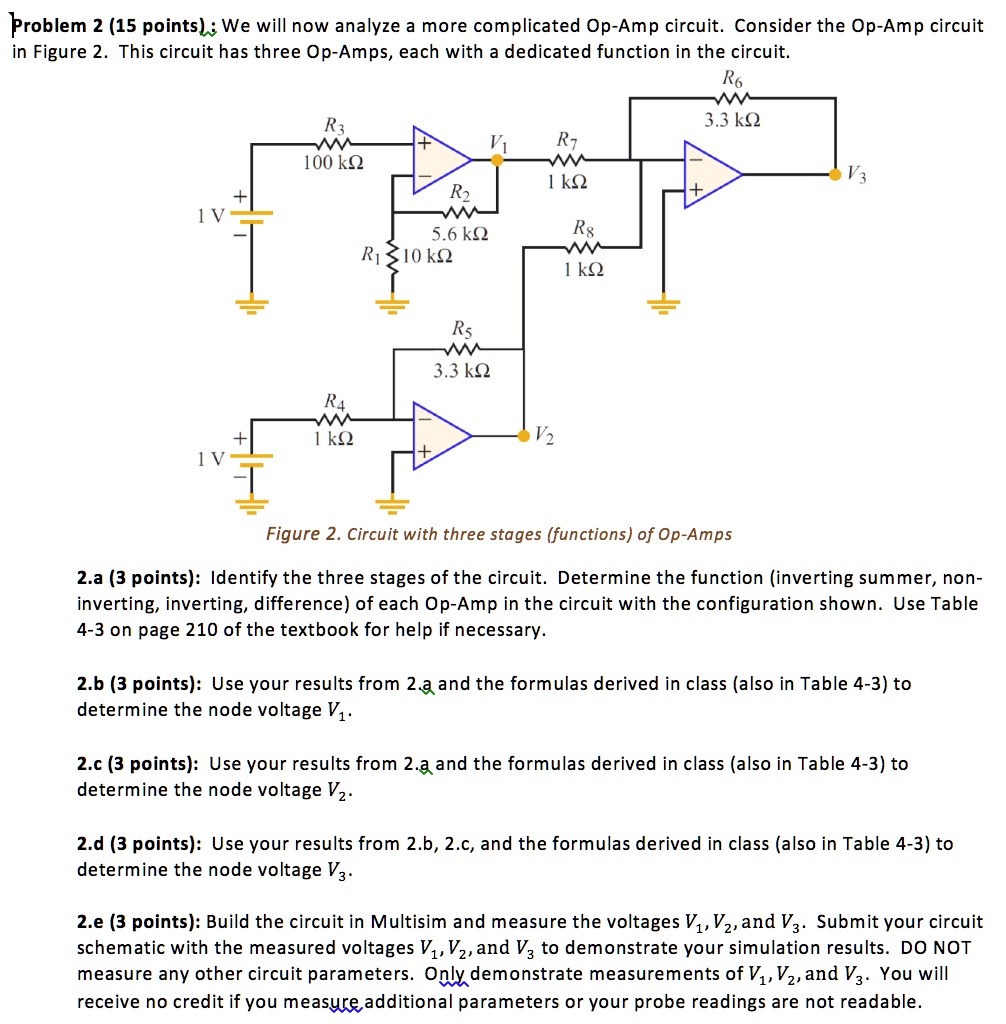 SOLVED: Problem 2 (15 points): We will now analyze a more complicated ...