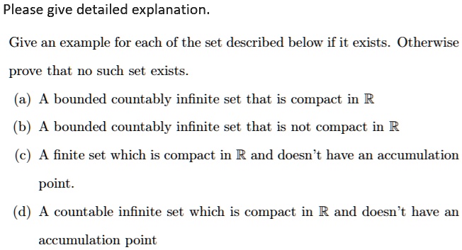 SOLVED: Please Give Detailed Explanation Give An Example For Each Of ...