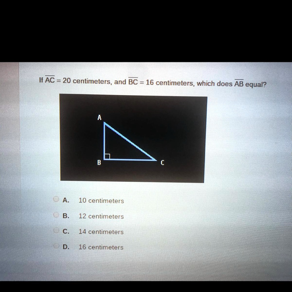 16 centimeters to 44.2 centimeters responses